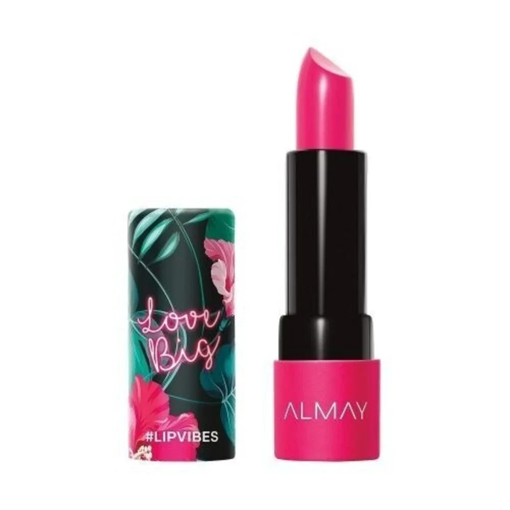 Almay Lip Vibes Lipstick 2-Pack Love Big #300 Pink Sealed 0.14 oz Each